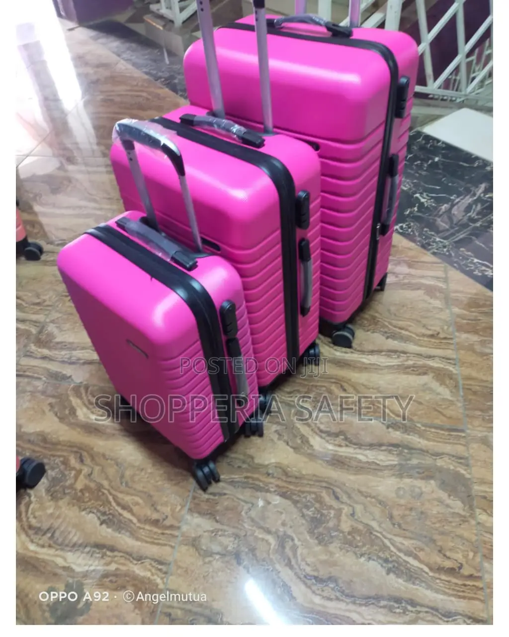 3 in 1 Fibre Suitcases