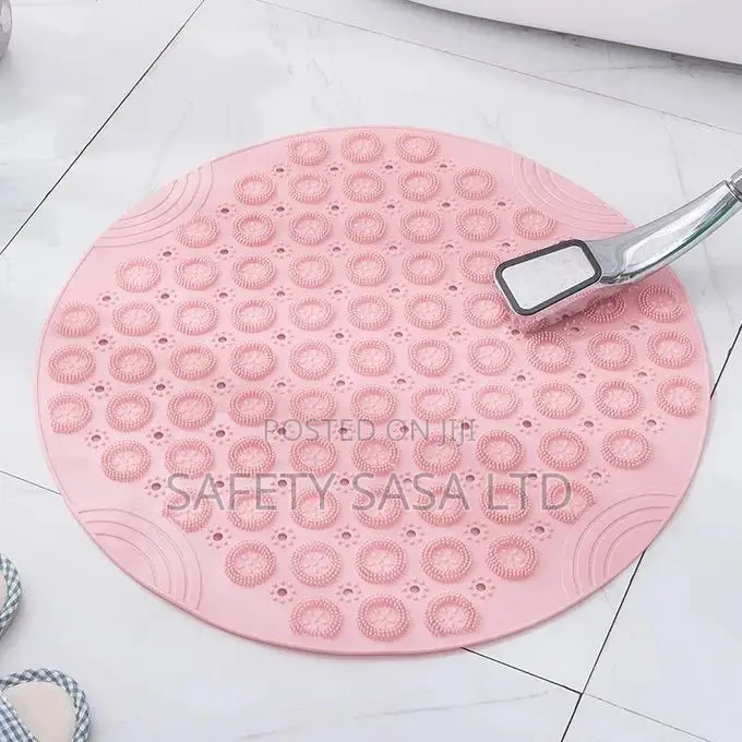 Round Anti-Slip Bathroom Mat Antislip Non Slip Safety Mat