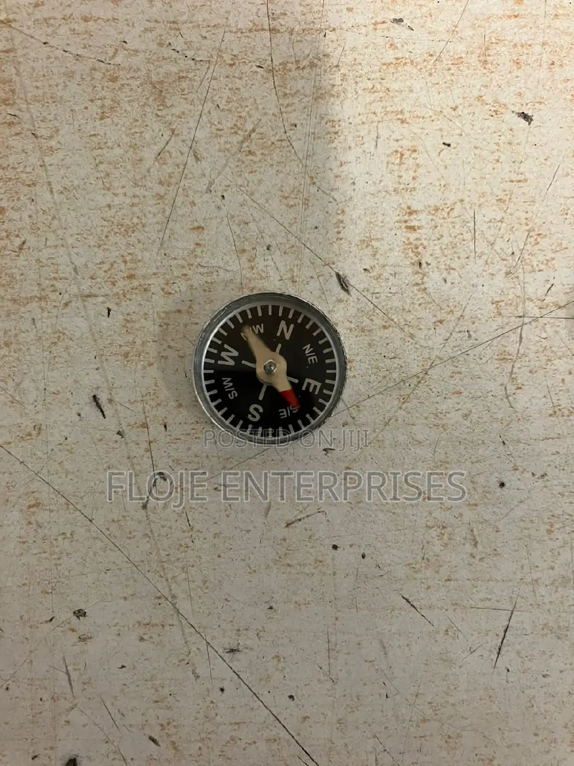 Magnetic Plotting Compass Aluminum 25mm