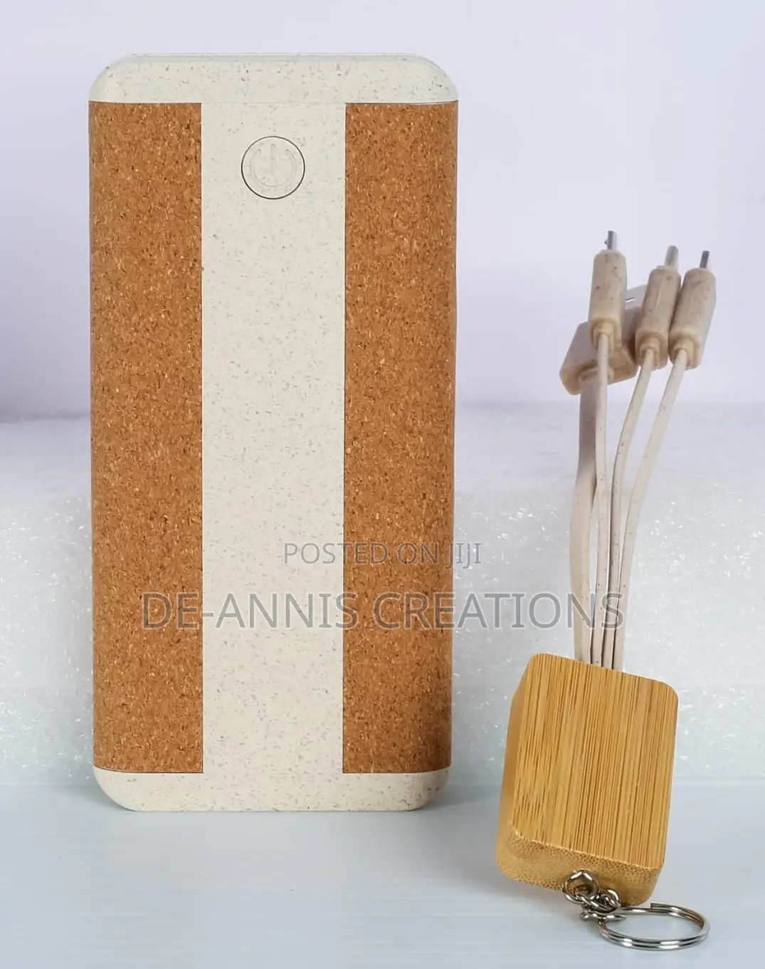 Eco Friendly Natural Cork Wireless Charger Power Bank