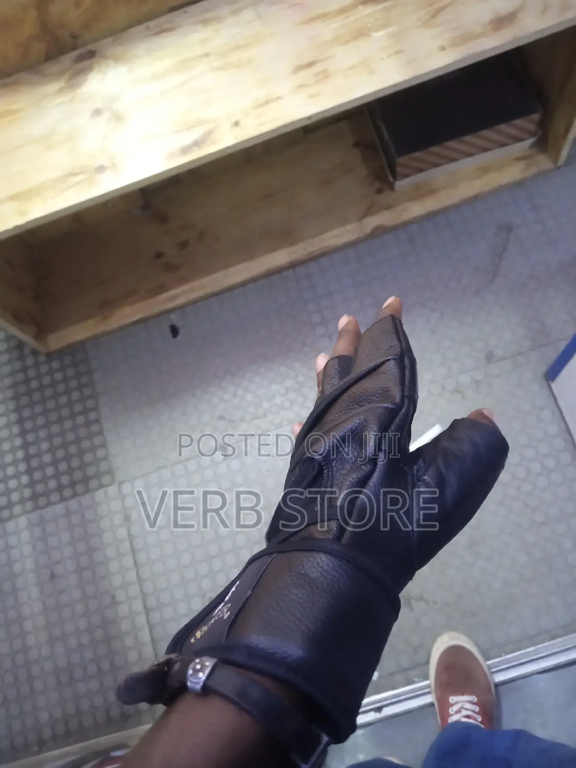 Leather Speedster Gym Gloves