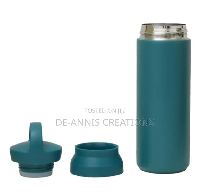 Travel Tumbler With Handle- Brown 500 Ml Flask
