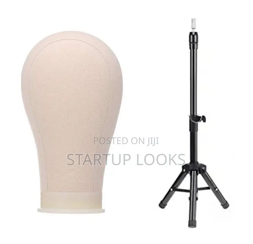 Wig Making Heavy Duty Tripod + Canvas Head+ Tpins