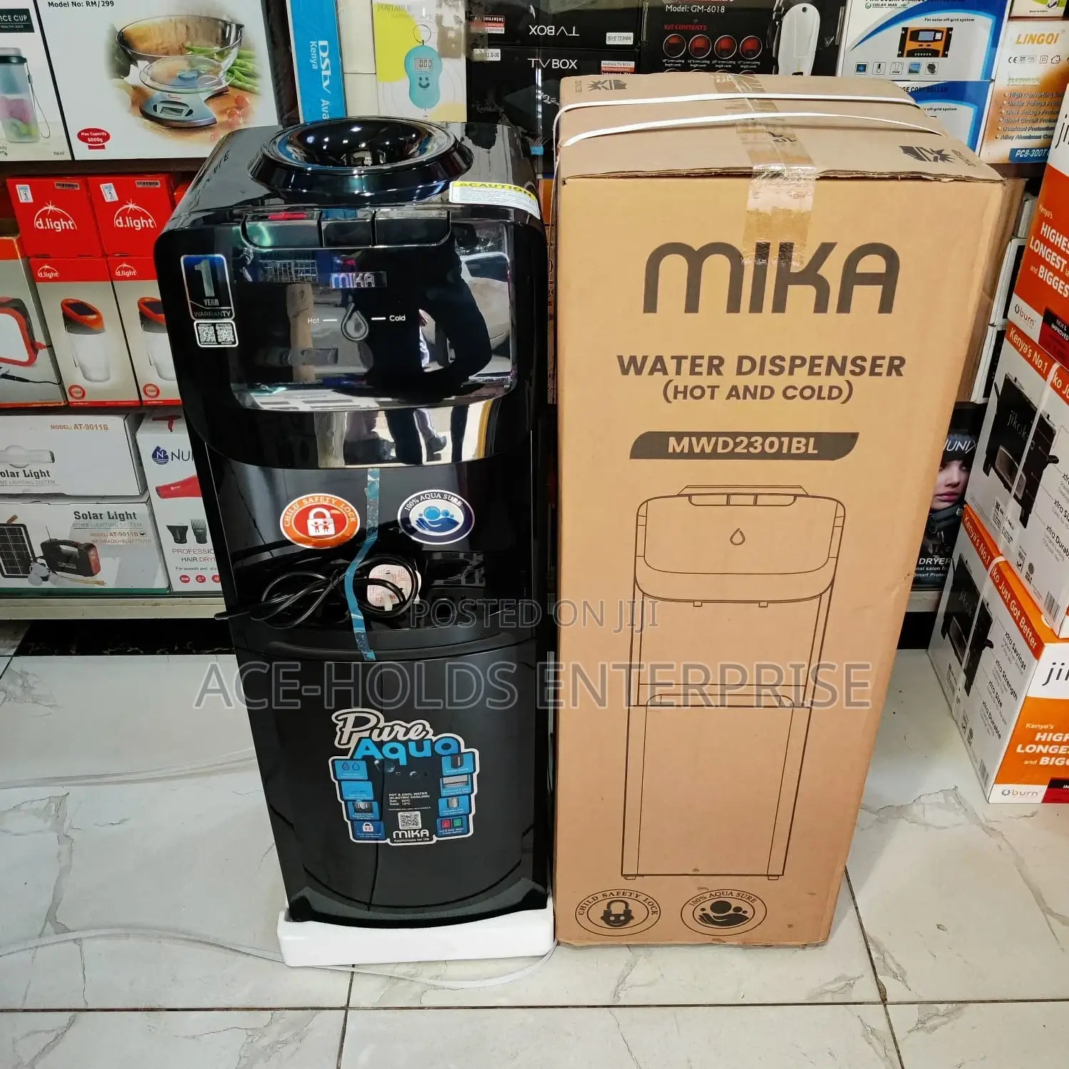Water Dispenser, Mika Water Dispenser Hot and Cold