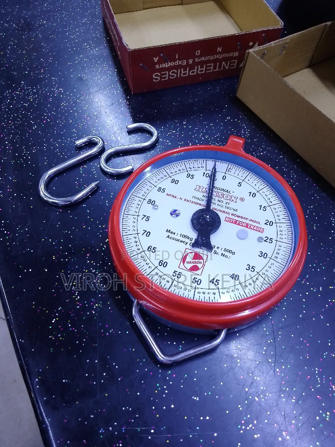 Original Hanson Weighing Scale Made in BOMBAY INDIA