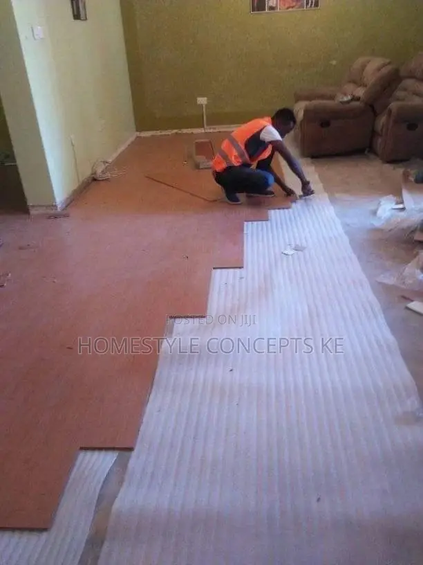SPC Floor Panels and Laminate Boards Installation