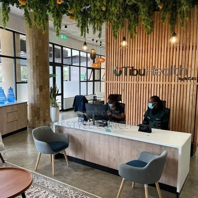 Office Setup and Design Reception Counter and Renovations