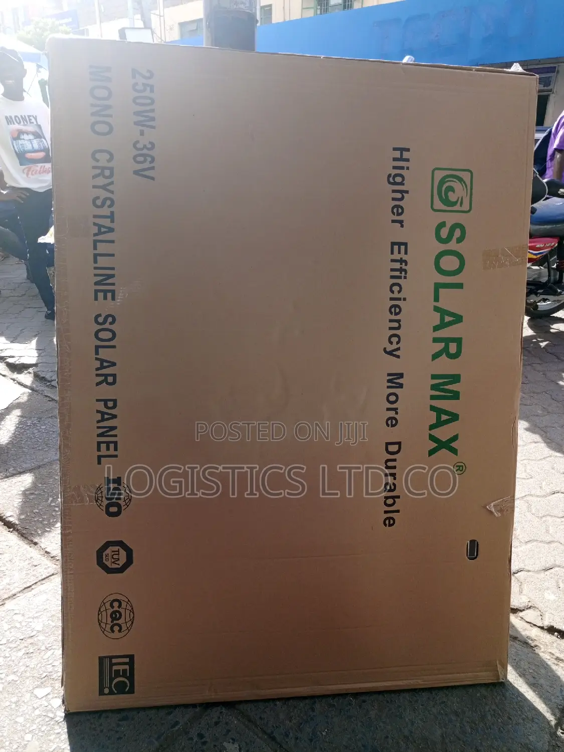 Solarmax 250watts/36v Solar Panels