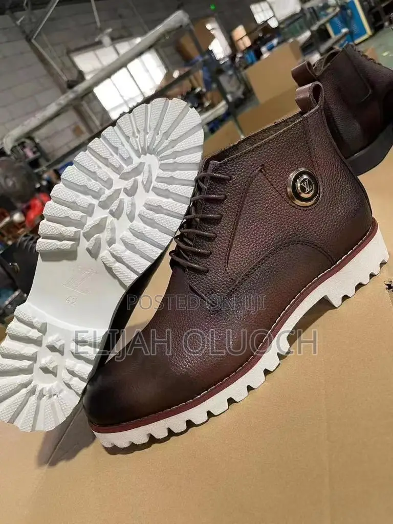Louis Vuitton Leather Boots
