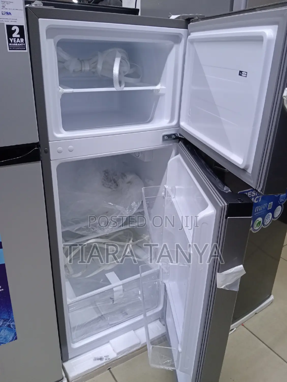 Hisense Ref120dr 120l 2 Door Fridge