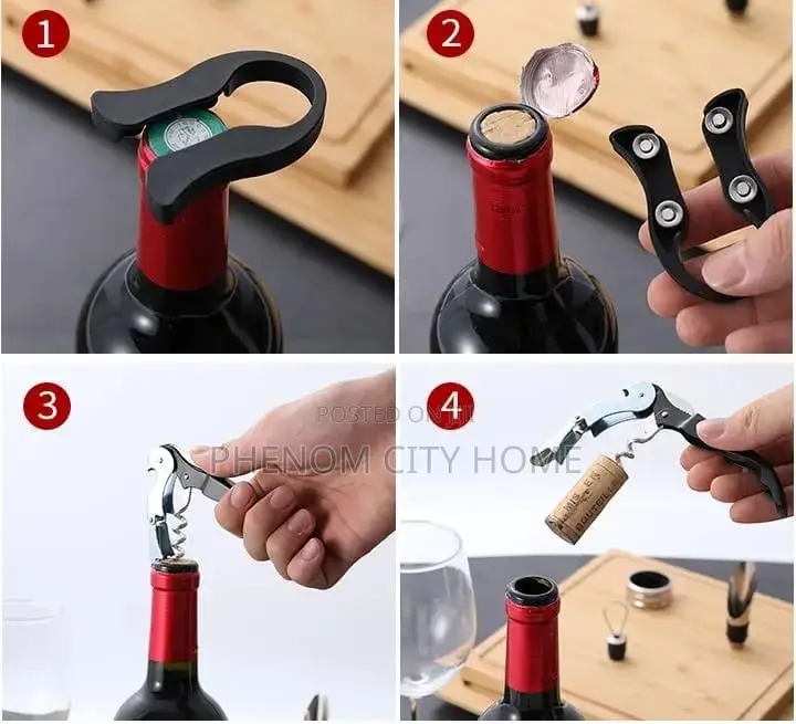 Stainless Steel Wine Bottle Opener