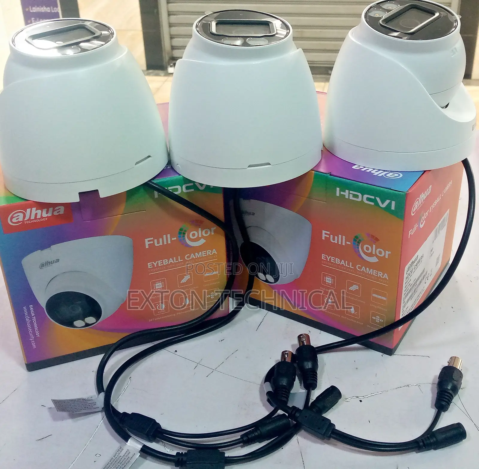 Dahua 2mp Full Color Hdcvi Quick to Install Eyeball Camera