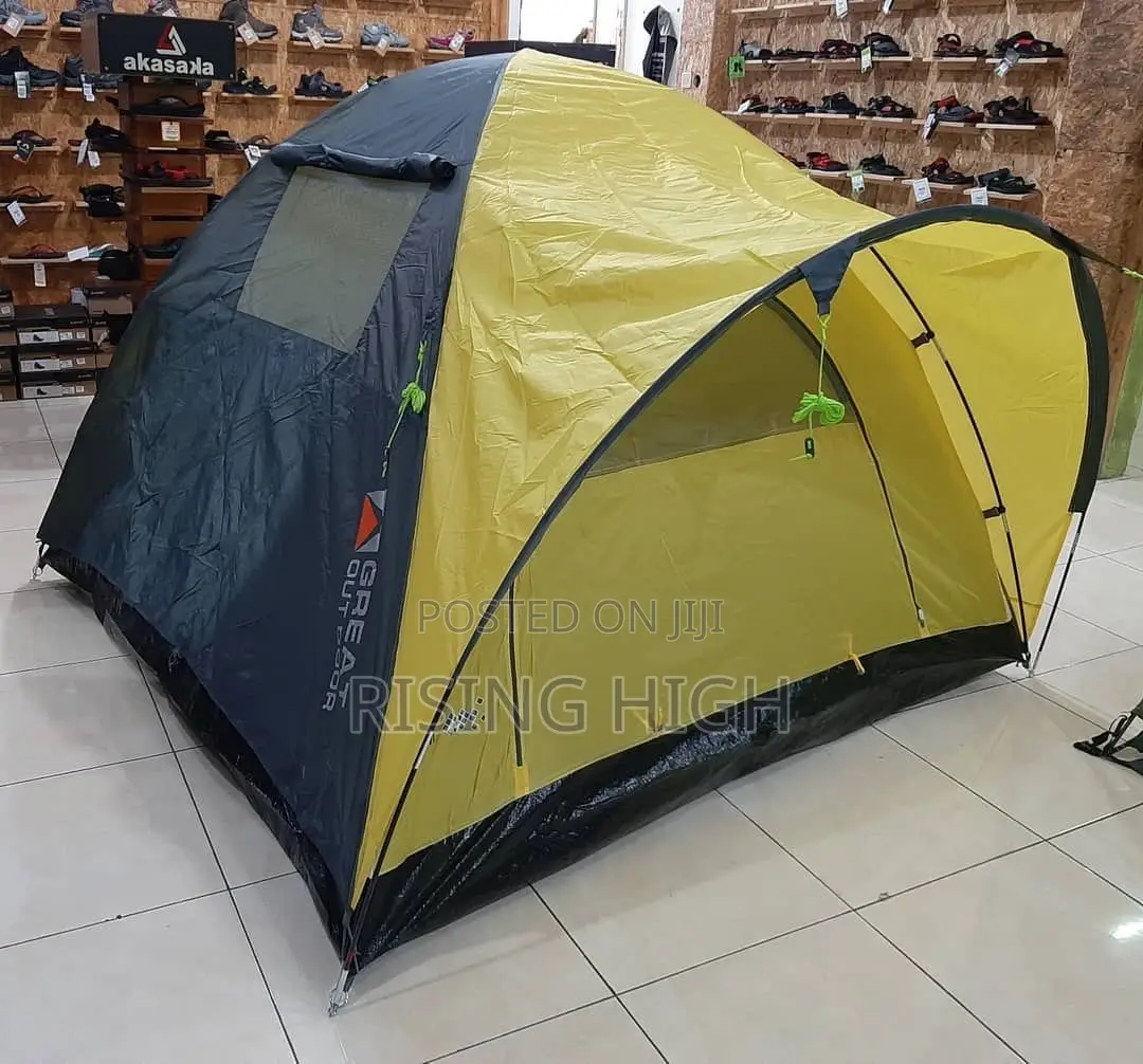 Double Layered Heavy-Duty 4man Tents