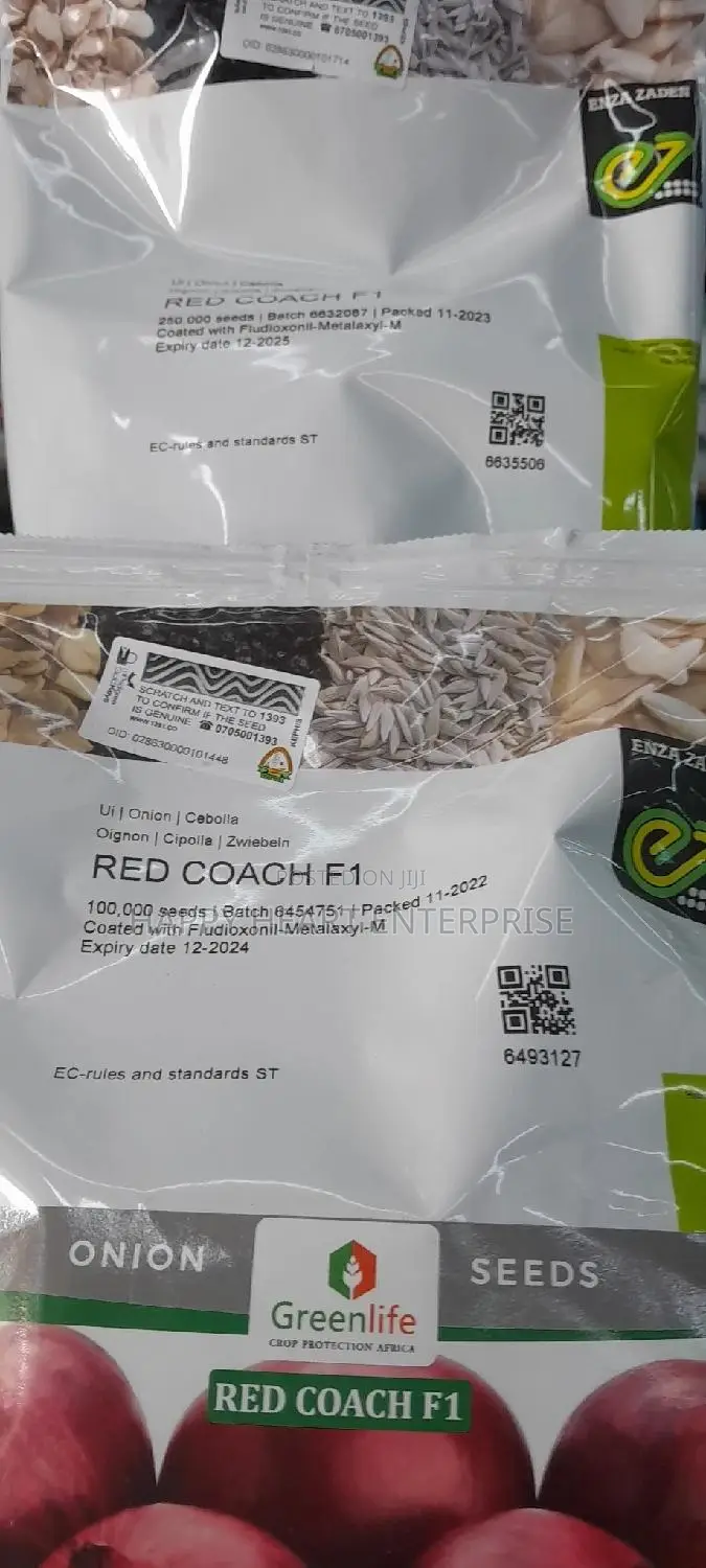Red Coach F1 Hybrid Onion 1kg(250,000 Seeds)