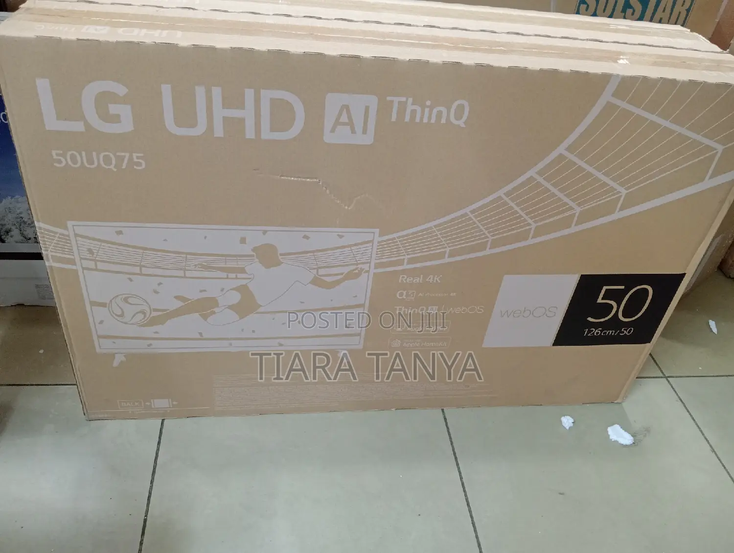 LG 50′′ Smart 50UQ75006LG Led TV - Uhd Thinq