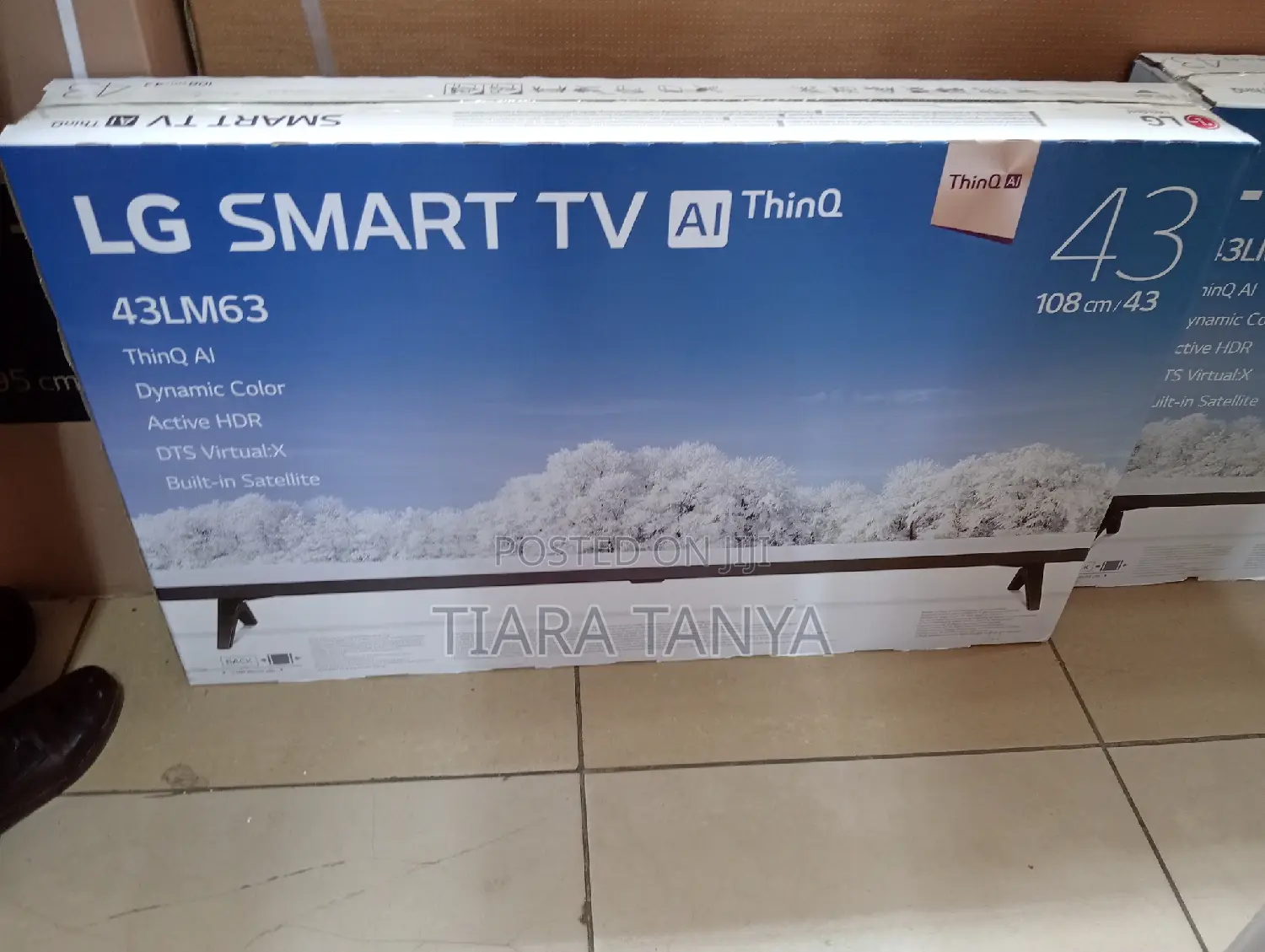 LG 43” 43lm6370pva Smart Full HD TV