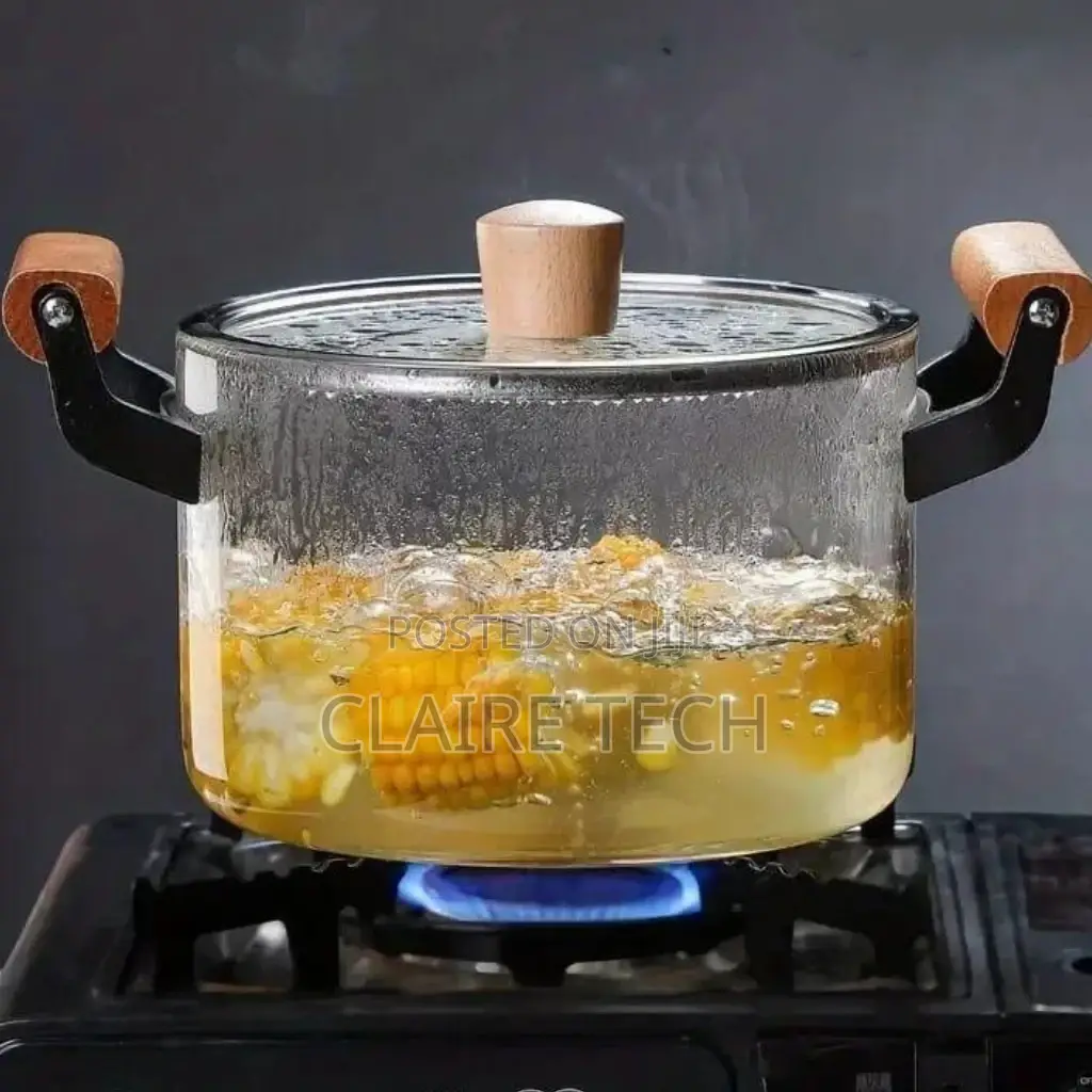 5.5 Borosilicate Glass Cooking Pot