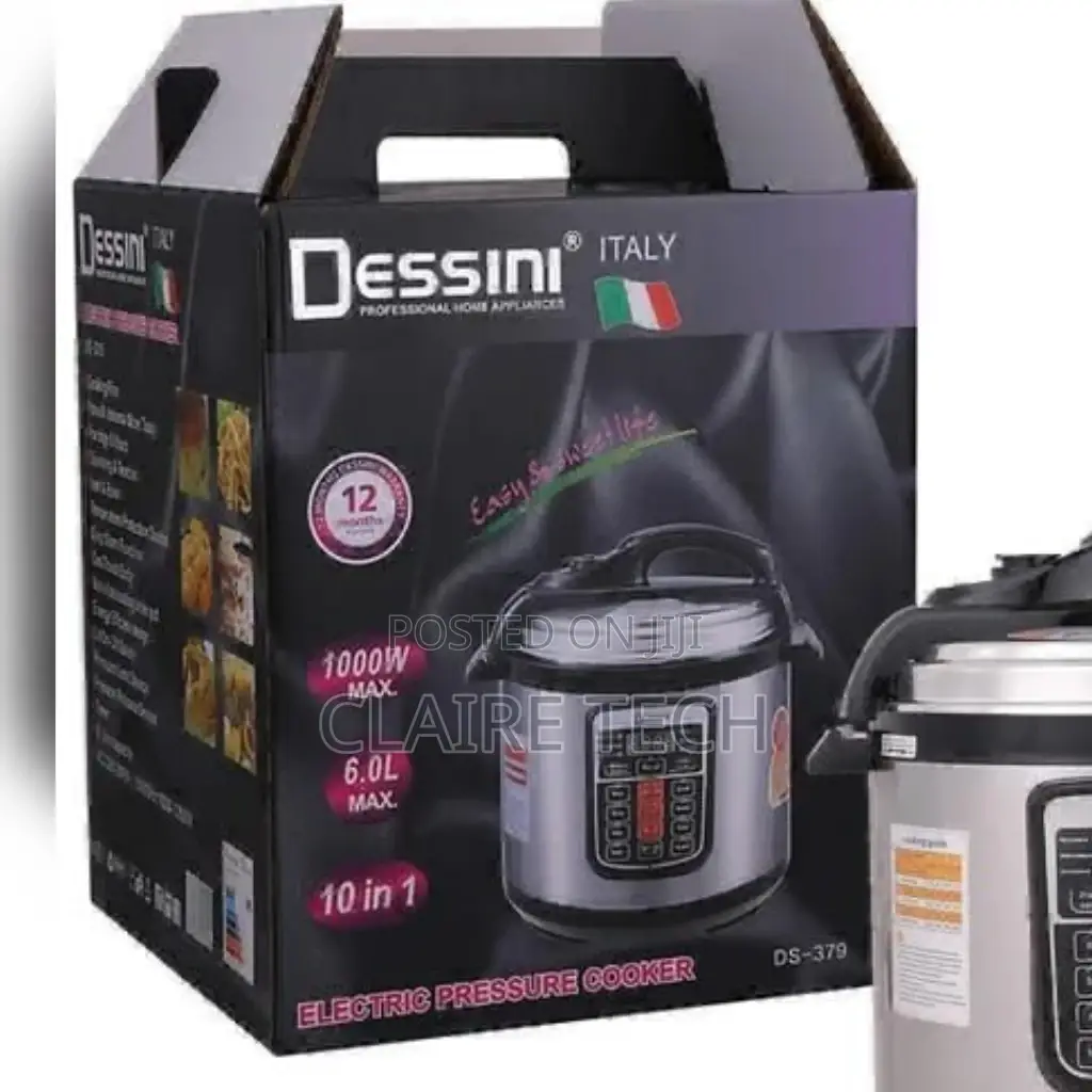 New Dessini 6L Electric Pressure Cooker