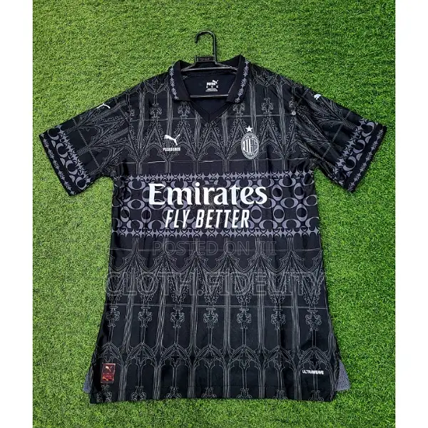 Ac Milan Black Pleasure Kit 23/24