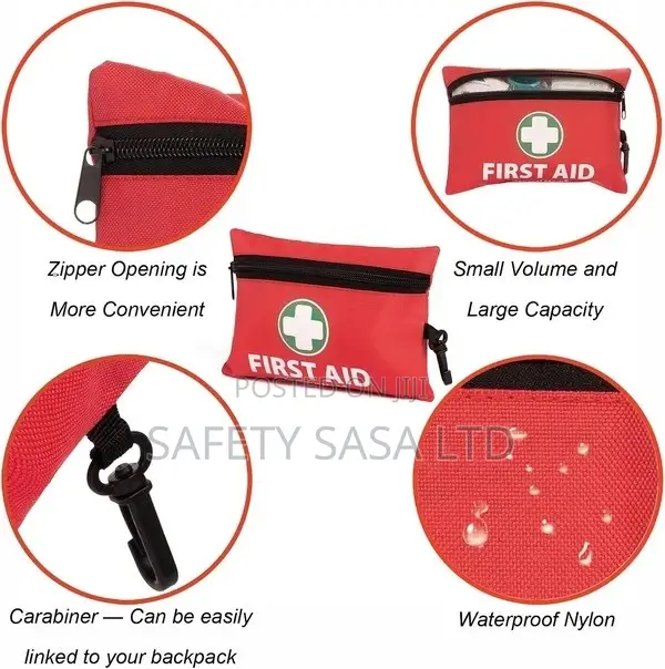 Mini First Aid Kit 100 Pieces Set Portable Small