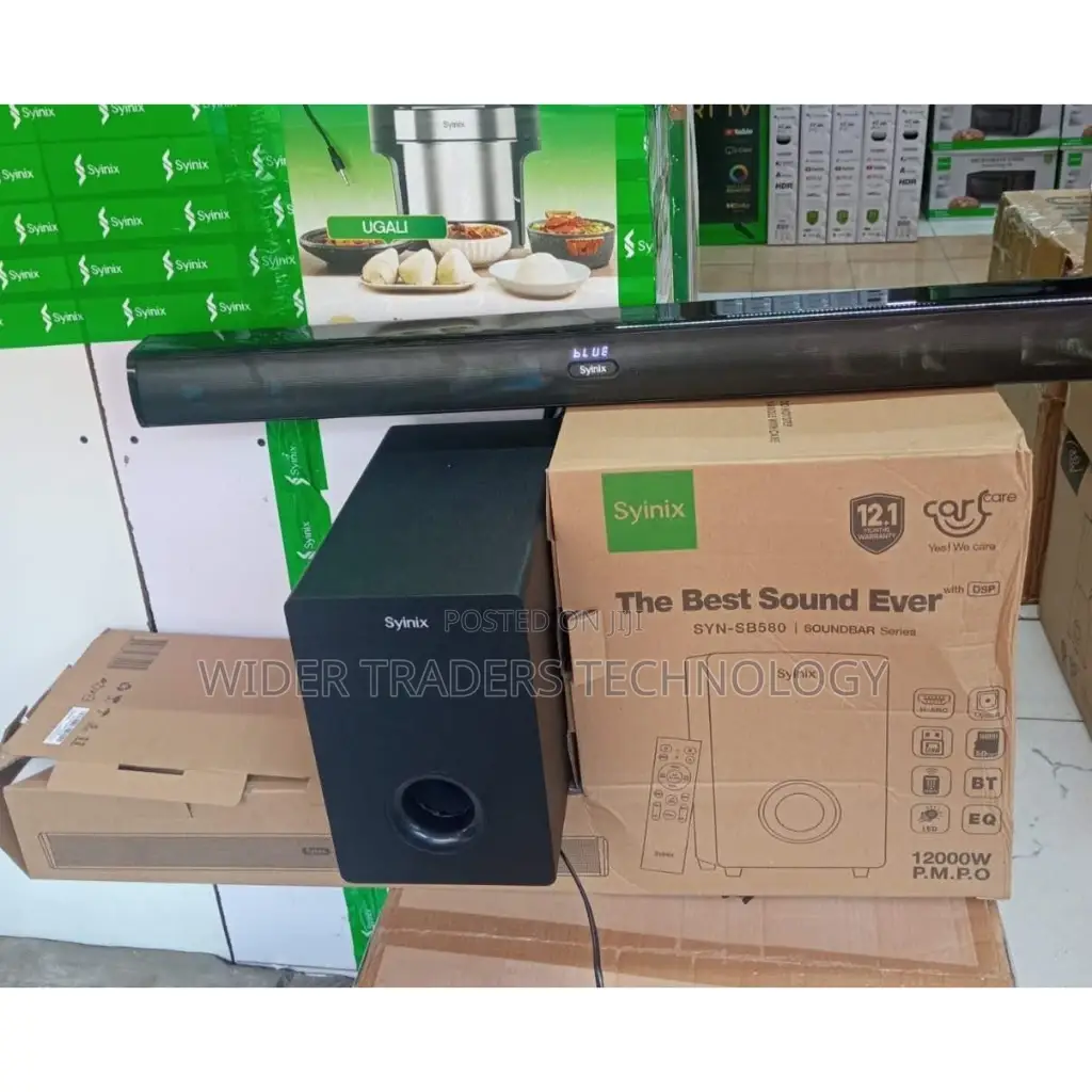 Syinix Digital EQ Audio Soundbar
Syn-Sb580
EQ Audio