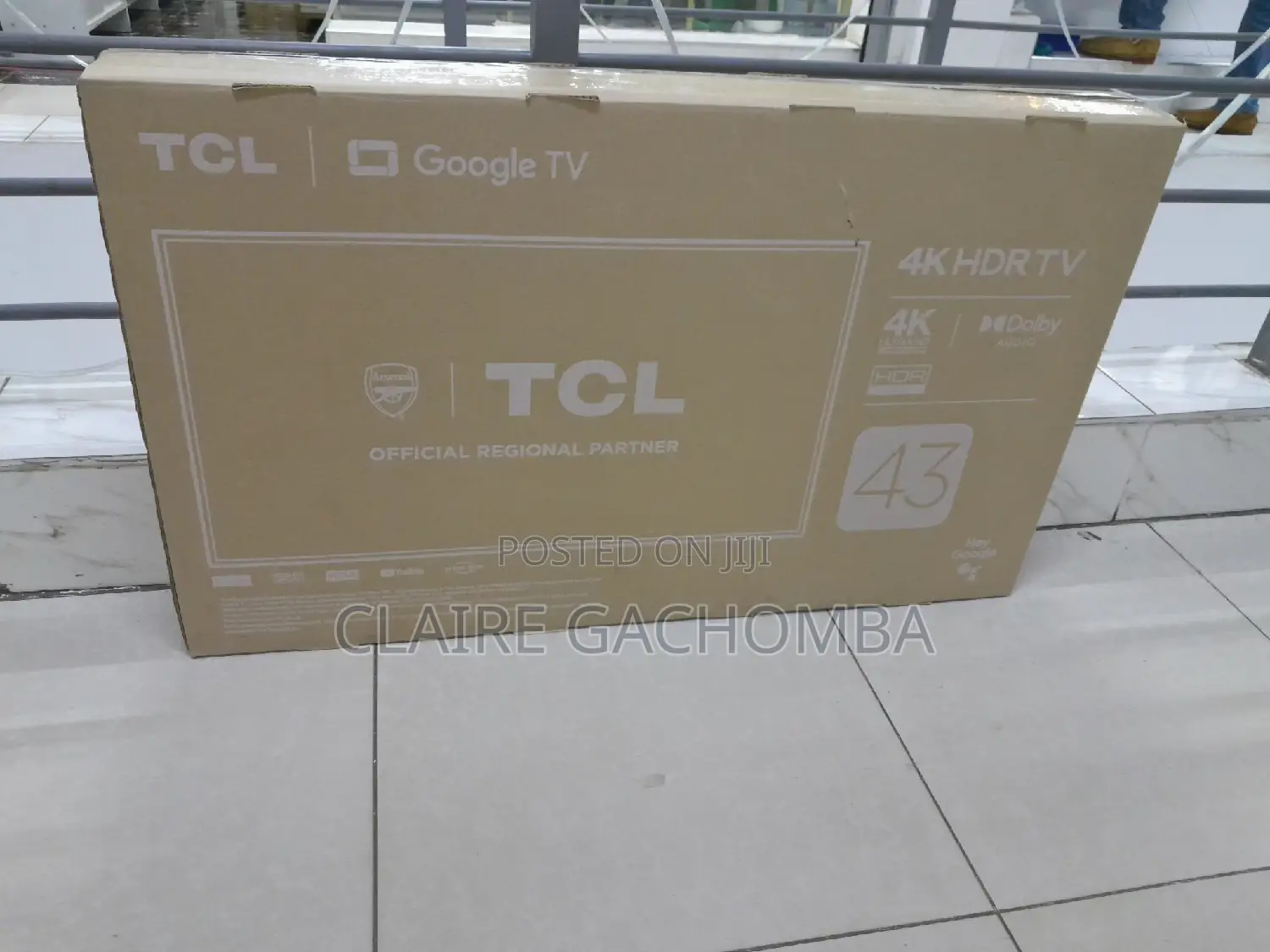 TCL 43inch Smart Android Tv Hd