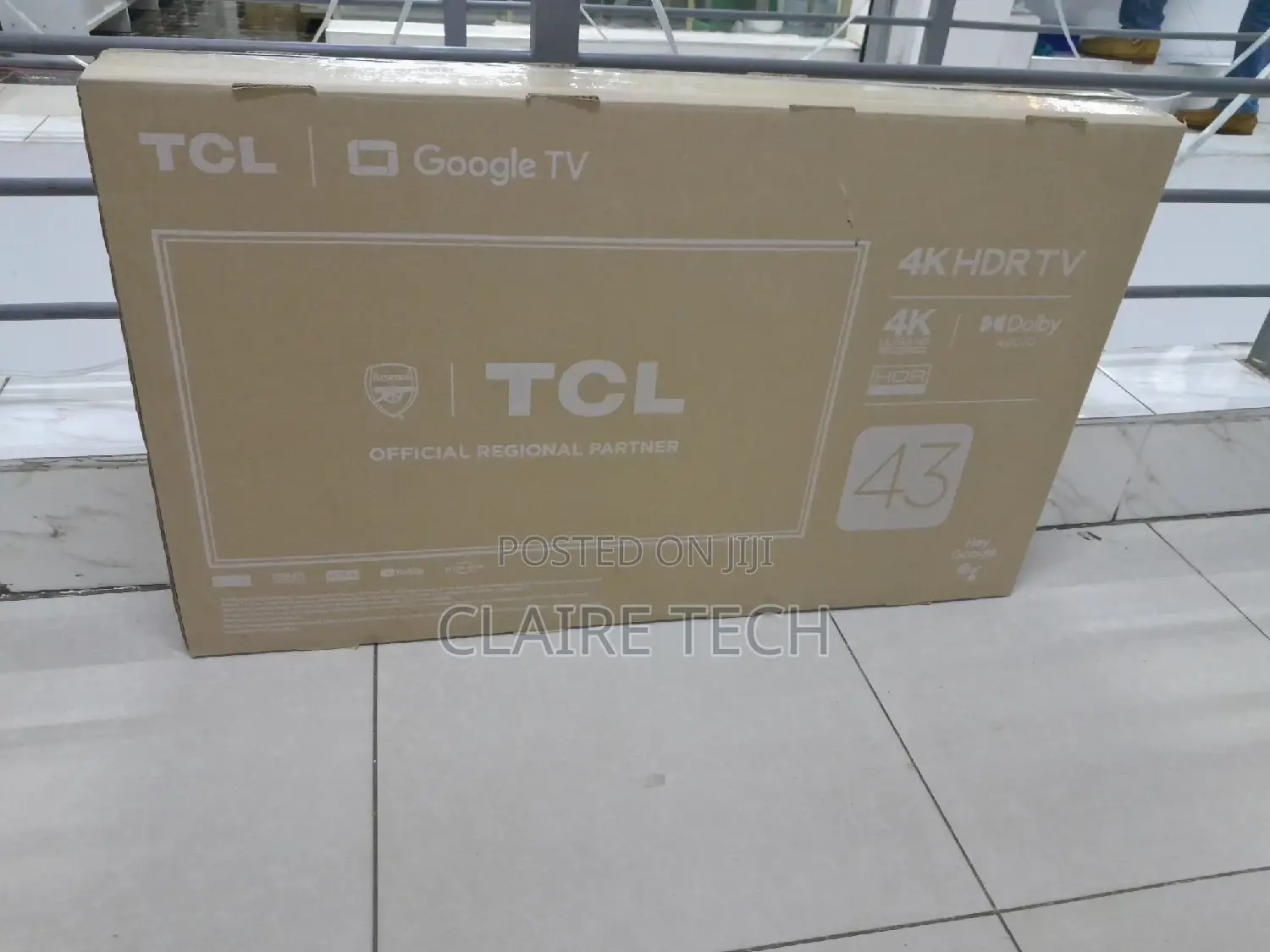 TCL 43inch Smart Android Tv Hd