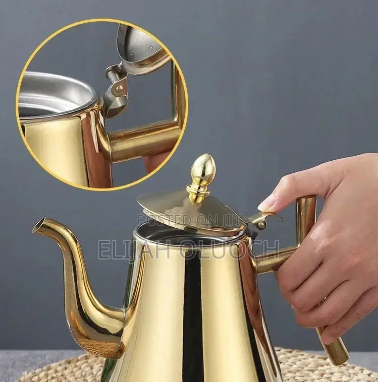 Stainless Teapot With Infusion Set