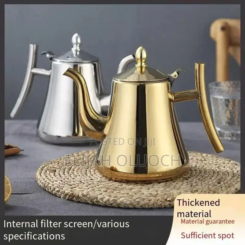Stainless Teapot With Infusion Set