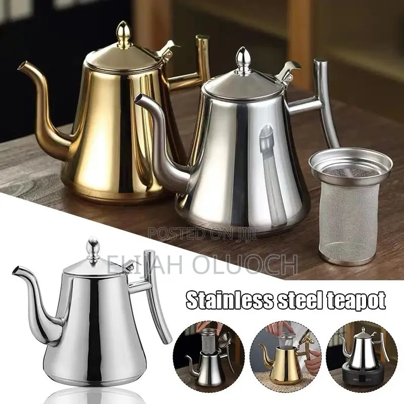 Stainless Teapot With Infusion Set