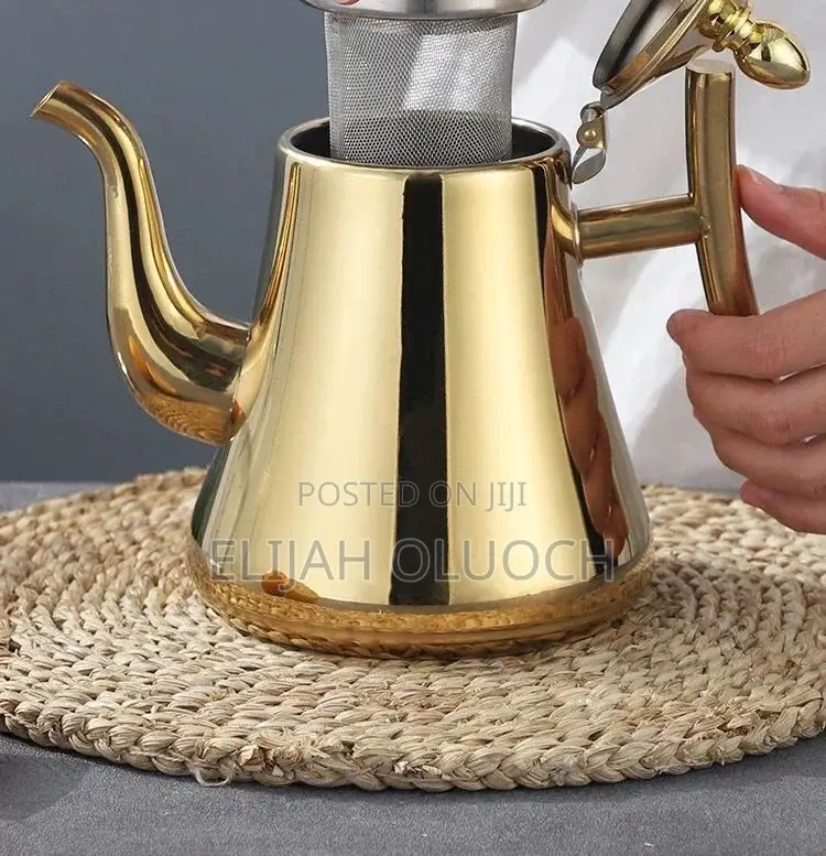 Stainless Teapot With Infusion Set
