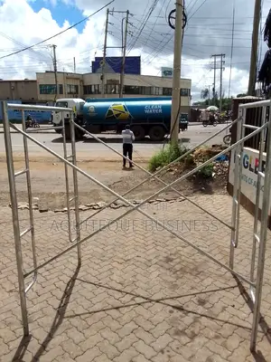 Construction Scaffolding Ladde.