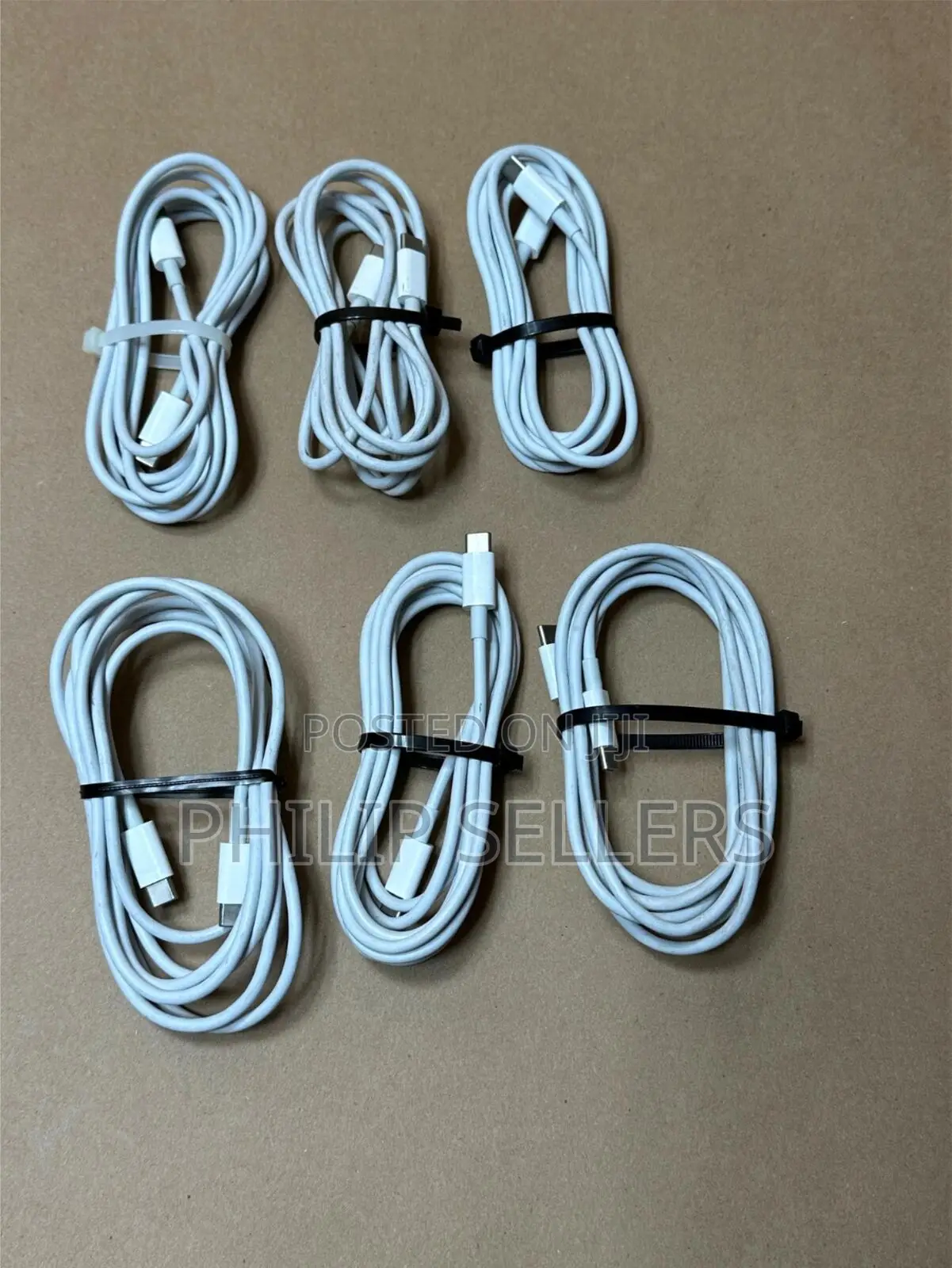 Pack Lot Genuine OEM Apple 2M USB-C to USB-C Charge Cables