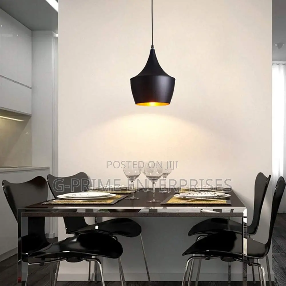 3pc- Black Metal Vintage Pendant