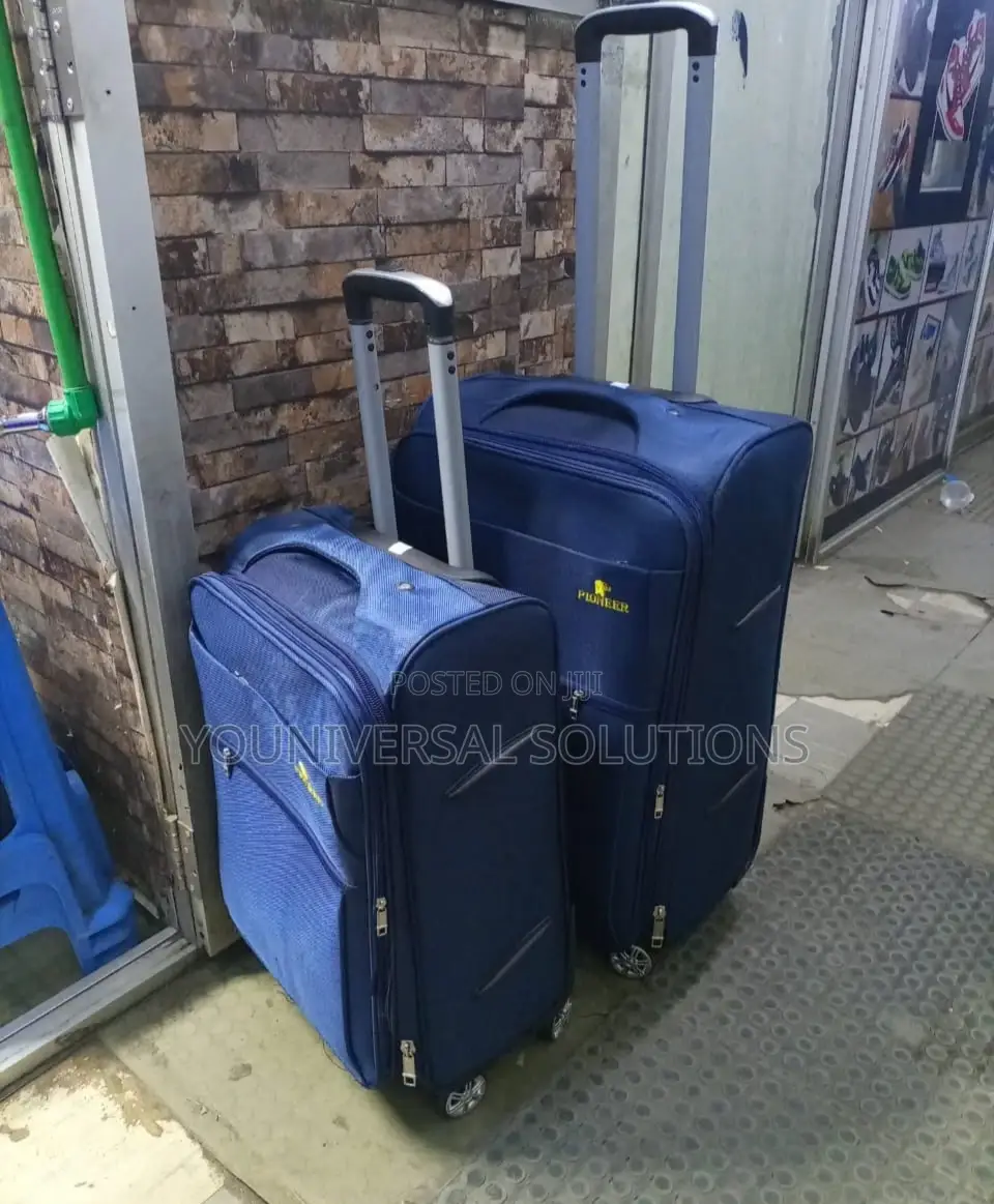 3 in 1 Fabric Travel Suitcase