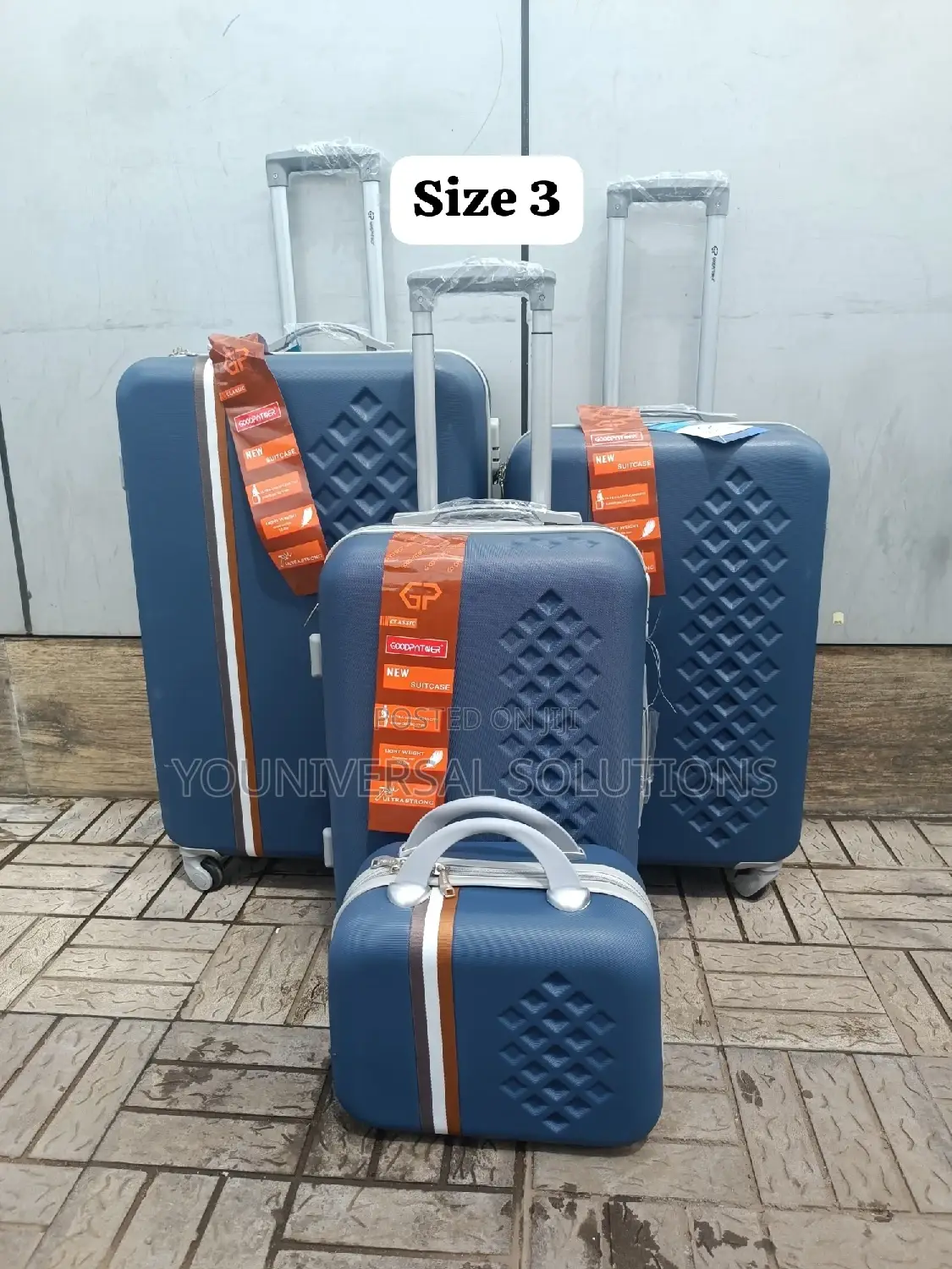 4 in 1 Luxurious Rubber Suitcase