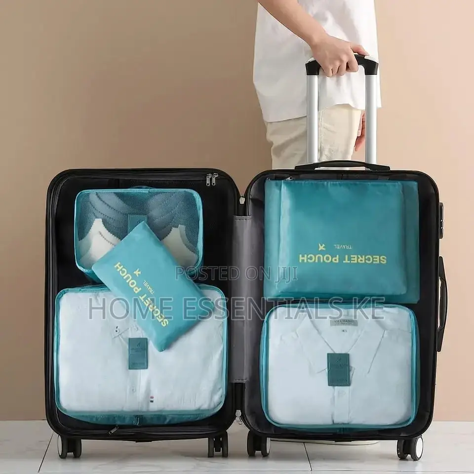 6pcs Pouches Bag Suitcase Multifunction Bag Kit Organizer
