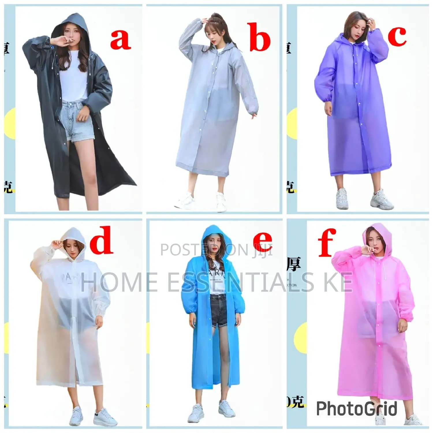 Durable Light Weight Eva Rain Coat (Adult and Kids)*