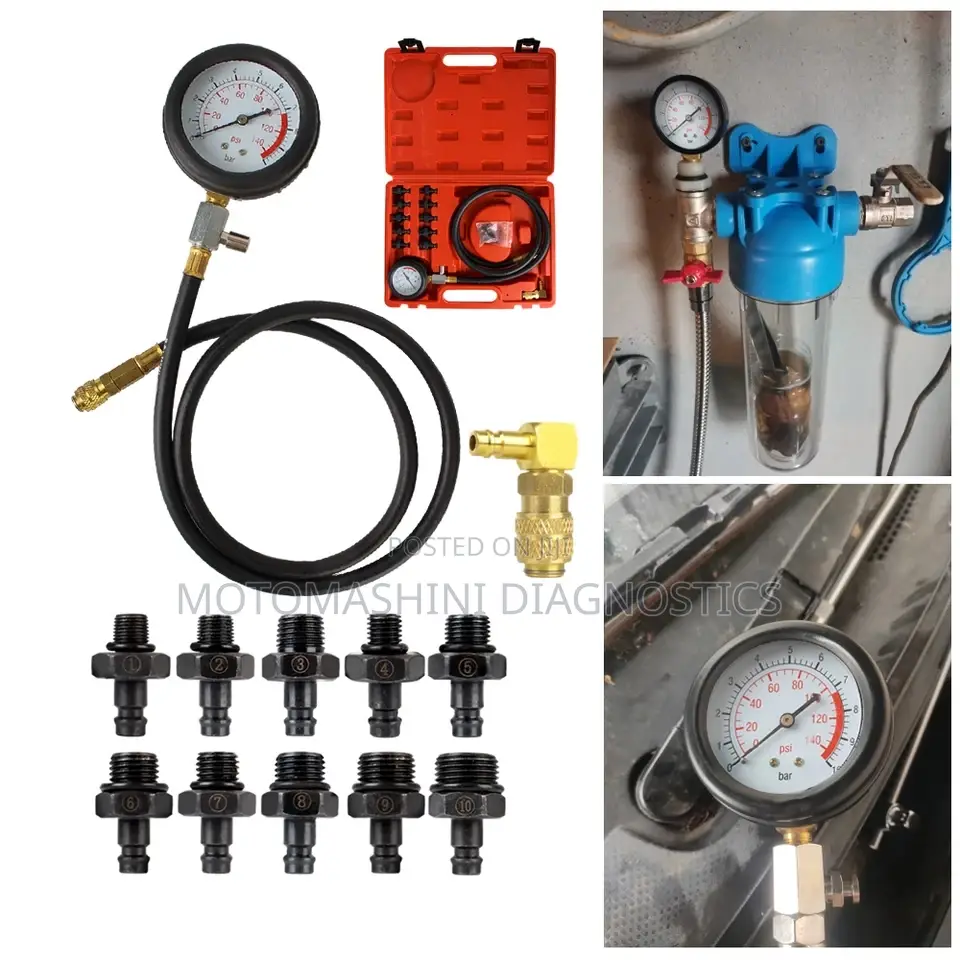 Vehicle Engine Oil Pressure Tester Kit