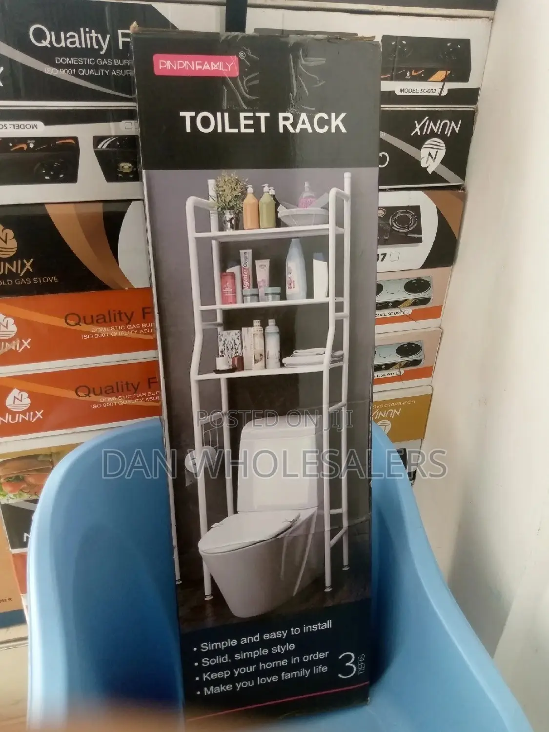 Over the Toilet Rack Organizer Toilet Stand Tidy Organizer