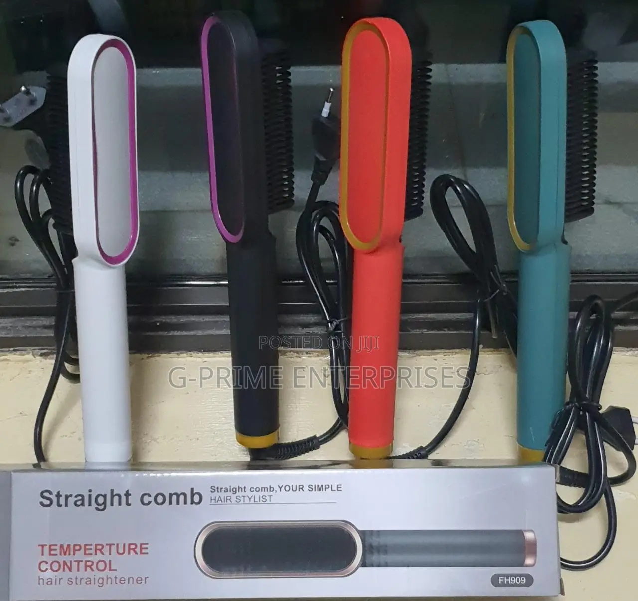 Electric Hair Straightener Comb