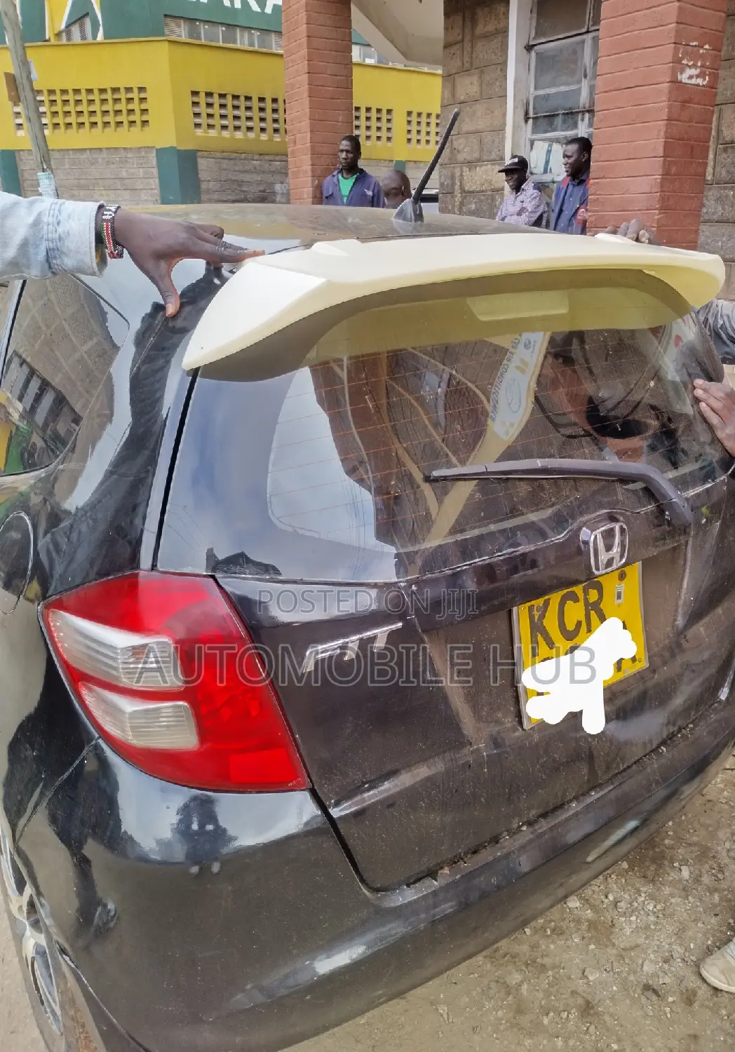 Honda Fit Spoiler 2005-2013 Non Color