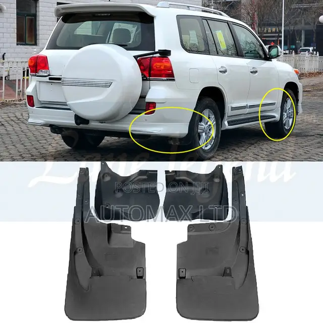 LC200 Series, Toyota Land Cruiser V8, Mud Flaps Set