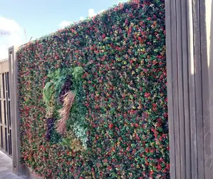 Artificial Green Wall Hedges