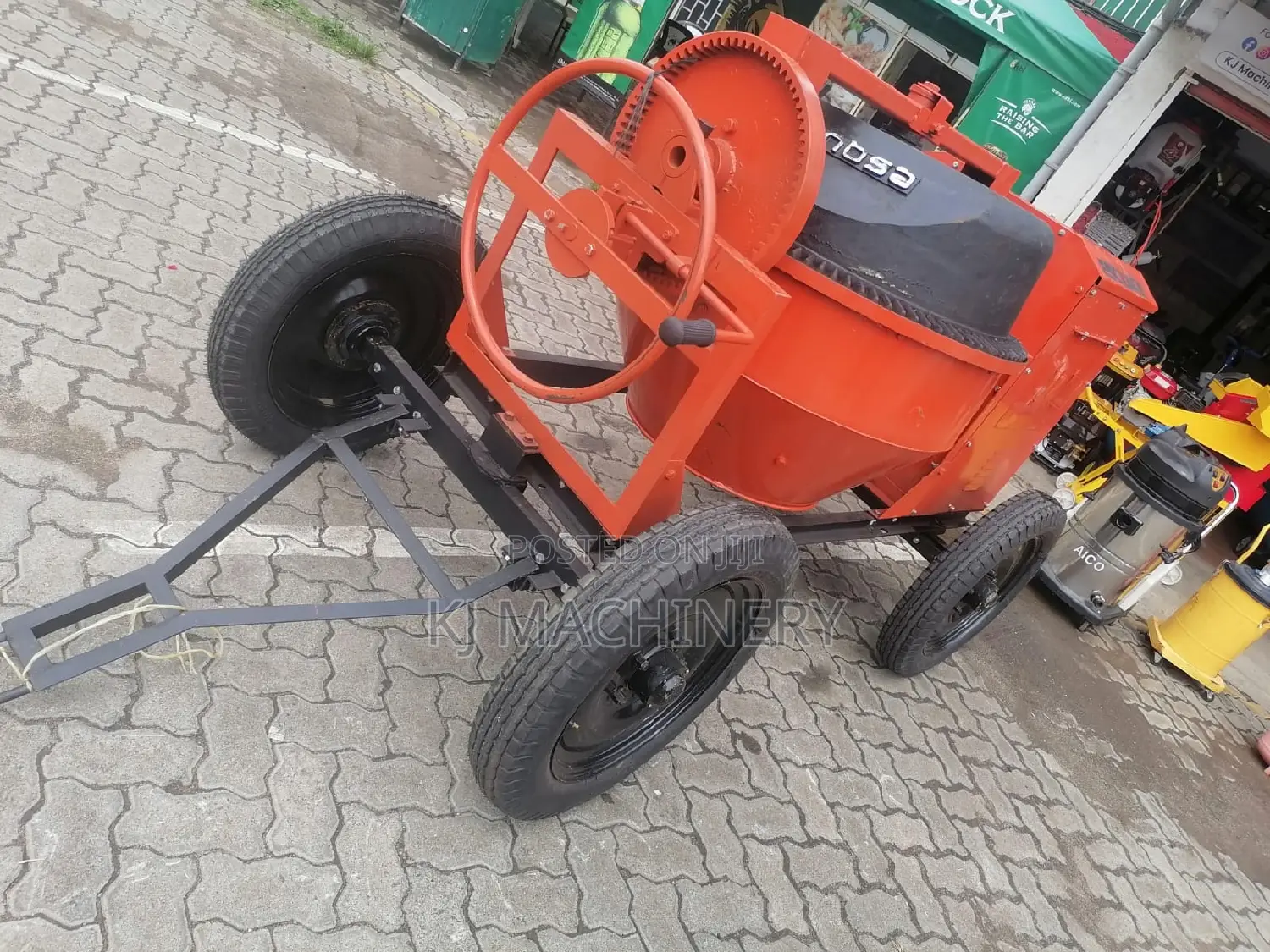 Indian Heavy Duty Concrete Mixer 500l Diesel Power