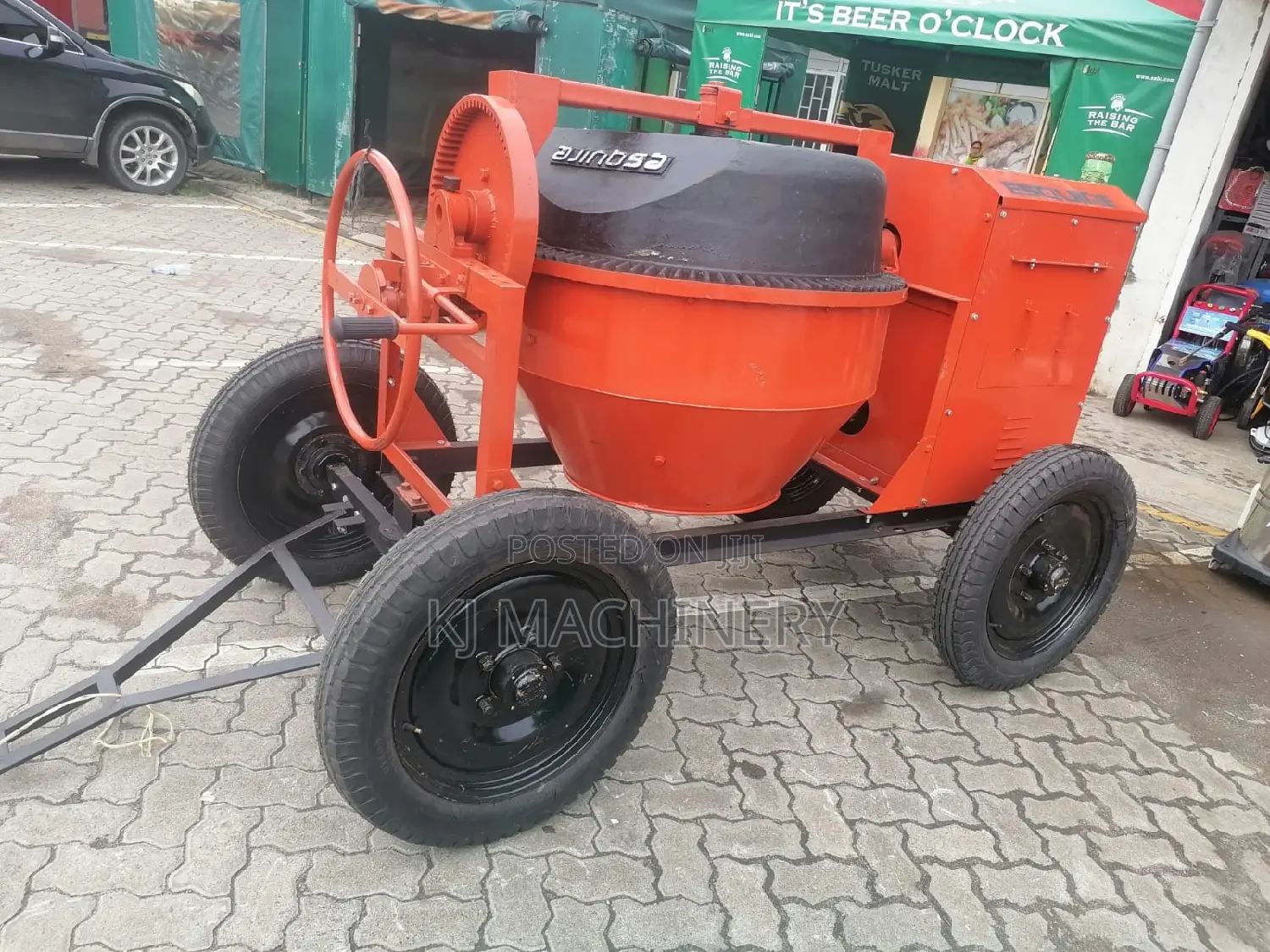 Indian Heavy Duty Concrete Mixer 500l Diesel Power