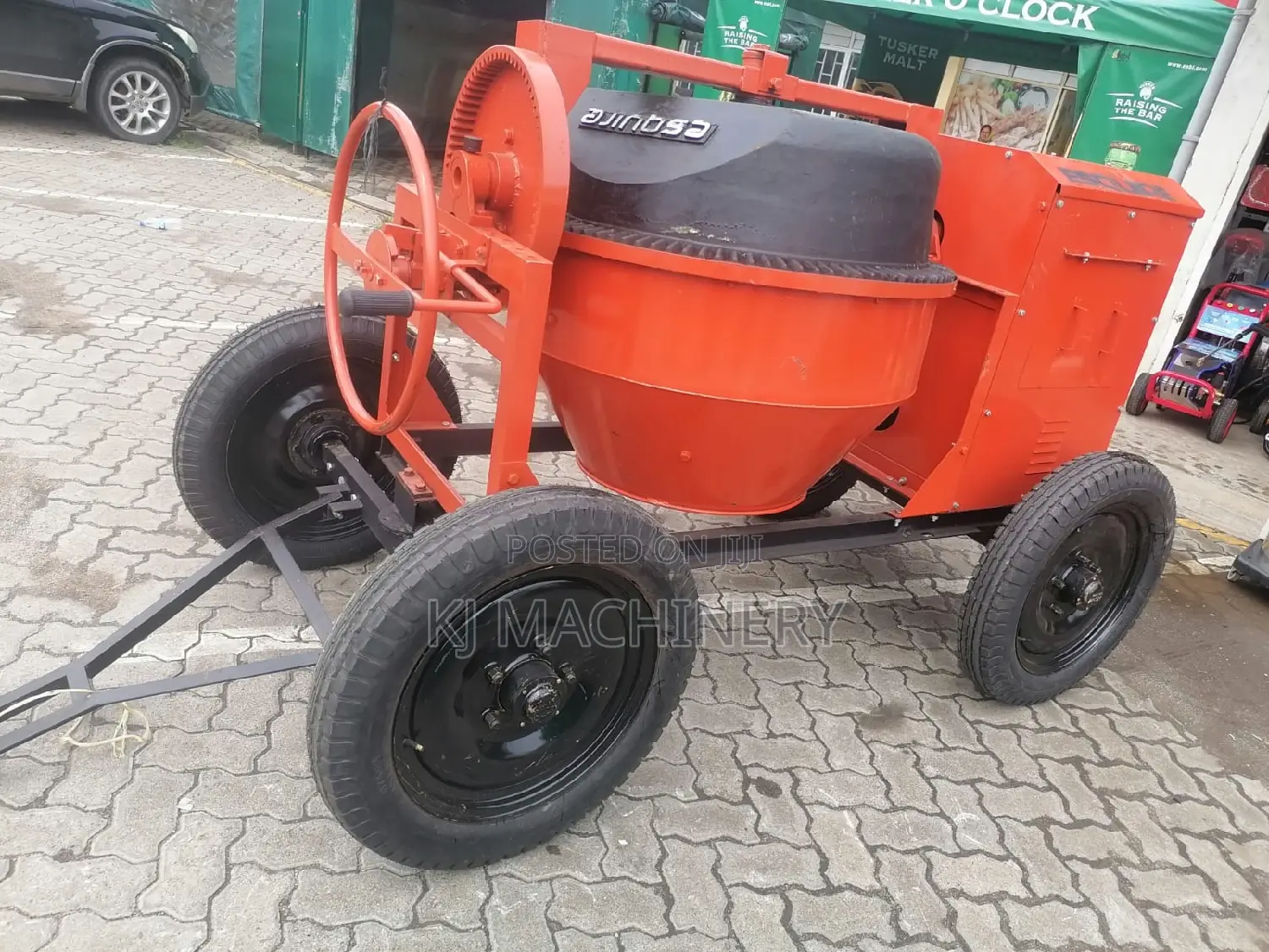 Indian Heavy Duty Concrete Mixer 500l Diesel Power