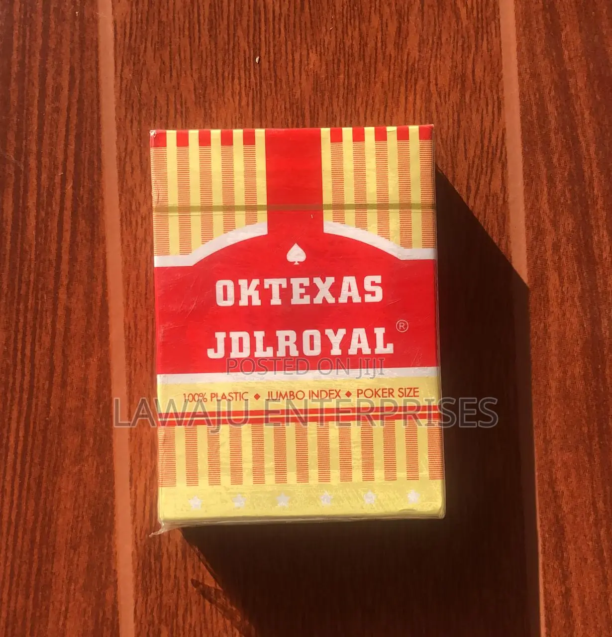 Hard Plastic Poker Cards