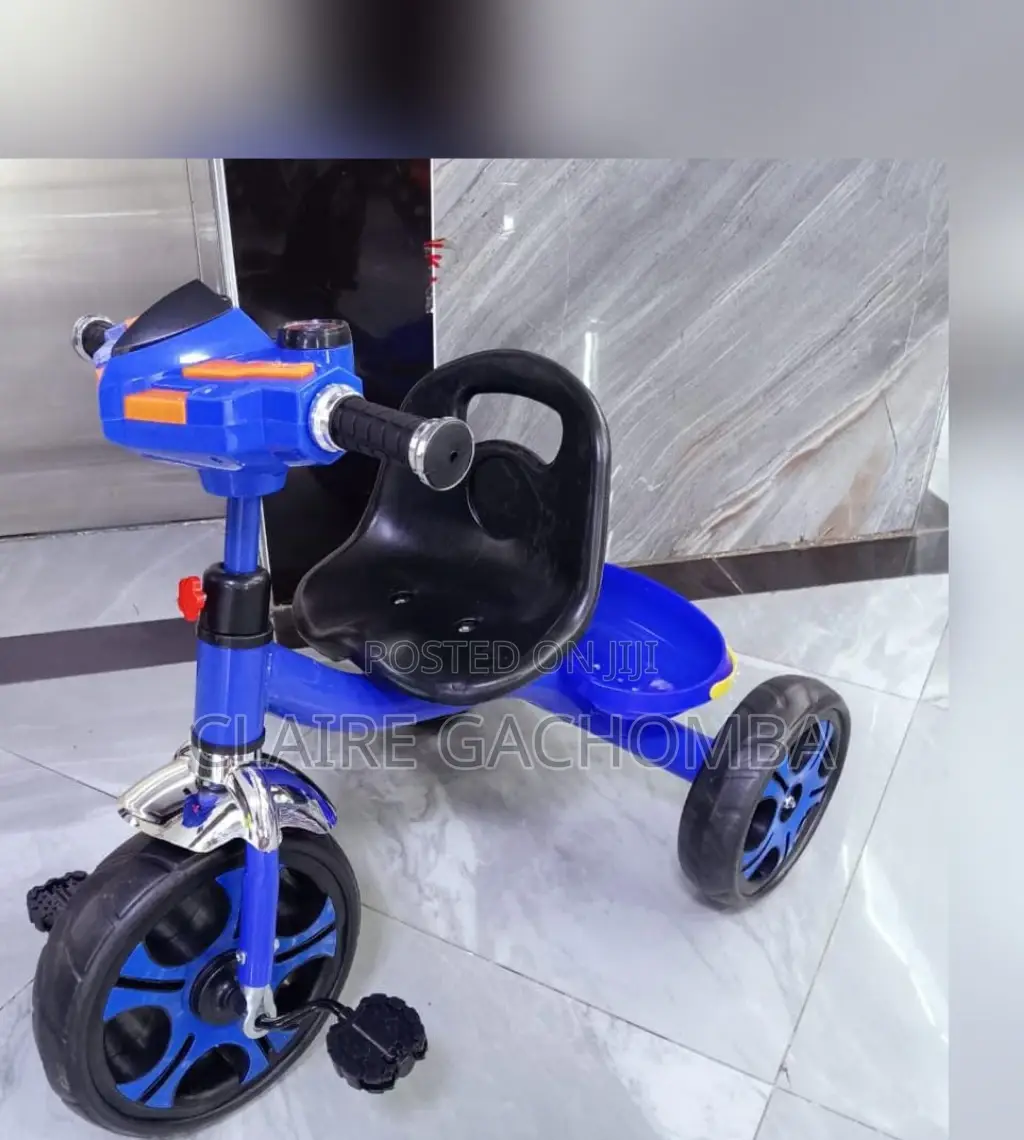 Blue Tricycle With Melody