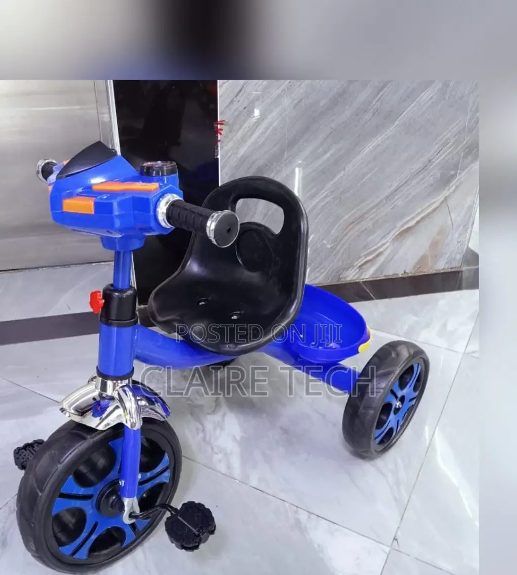 Blue Tricycle With Melody